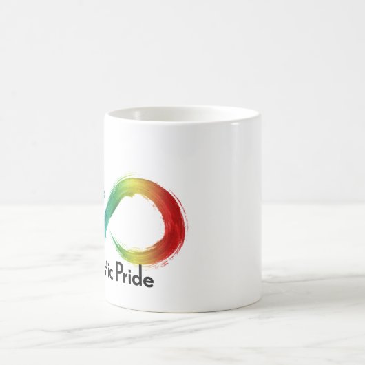 Autistischer Stolz Tasse Neuroversität (Mittel)