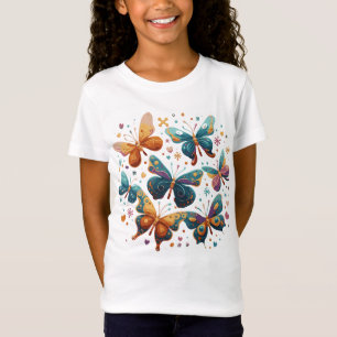 Autistisches Autismus Schmetterling Autismus-Bewus T-Shirt