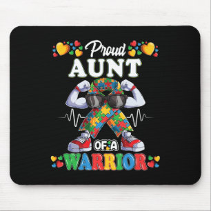 Autistisches Band Rätsel Tante des Autismus-Bewuss Mousepad