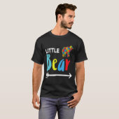 Autistisches Bewusstsein Kleiner Bär Cube T-Shirt (Vorne ganz)