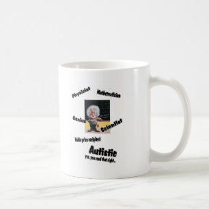 Autistisches Einstien Kaffeetasse