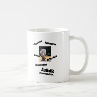 Autistisches Einstien Kaffeetasse