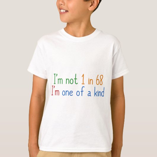 Autistisches Kind T-Shirt (Vorderseite)