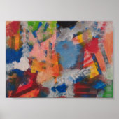 Autistisches künstlerisch-abstraktes Design Poster (Vorne)