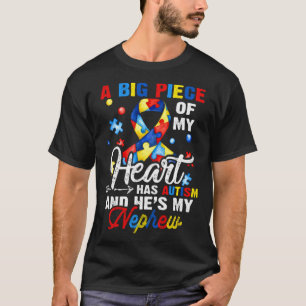 Autistisches Nephew Autismus Aufklärungsmonat für  T-Shirt