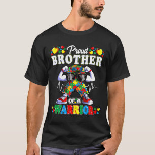 Autistisches Ribbon Puzzle Bruder des Autismus Bew T-Shirt