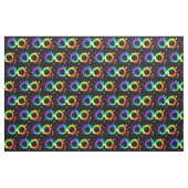 Autistisches Stolz-Unendlichkeitssymbol Stoff (Fat Quarter (45,7 x 55,9 cm))