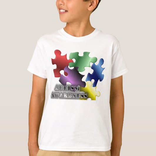 Autisum Bewusstsein T-Shirt (Vorderseite)