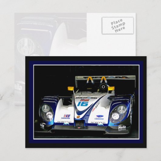 Auto 16 postkarte (Vorne/Hinten)