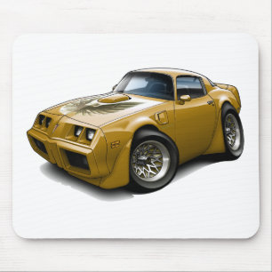 Auto 1979-81 Transportes morgens Gold Mousepad
