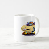 Auto 1980-82 Korvette TAN Kaffeetasse (VorderseiteRechts)