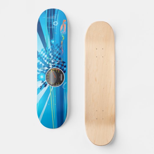 Auto 1 Skateboard (Vorderseite)