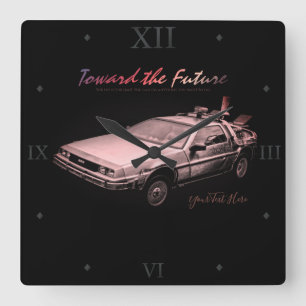 Auto: Acrylwand-Uhr Quadratische Wanduhr