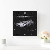 Auto: Acrylwand-Uhr Quadratische Wanduhr (Zuhause)