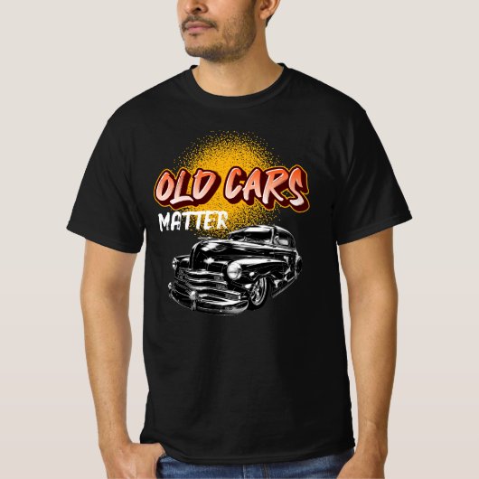 Auto Alte Autos machen Spaß mit Low Rider Grafik G T-Shirt (Vorderseite)