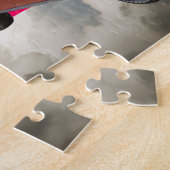 Auto AMCs Javlin mit amerikanischer Flagge Puzzle (Seite)