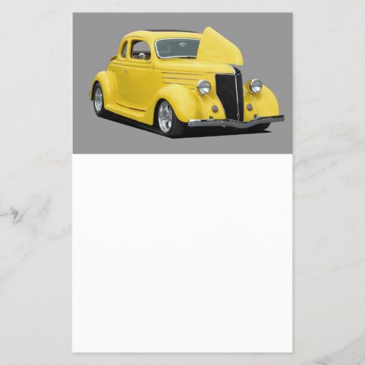 Auto anpassen flyer (Vorne)