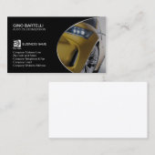 Auto Anpassung Gelbwagen Visitenkarte (Vorne/Hinten)