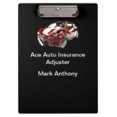 Auto-Anspruch auf Versicherungsleistungen Regler Klemmbrett (Vorderseite)