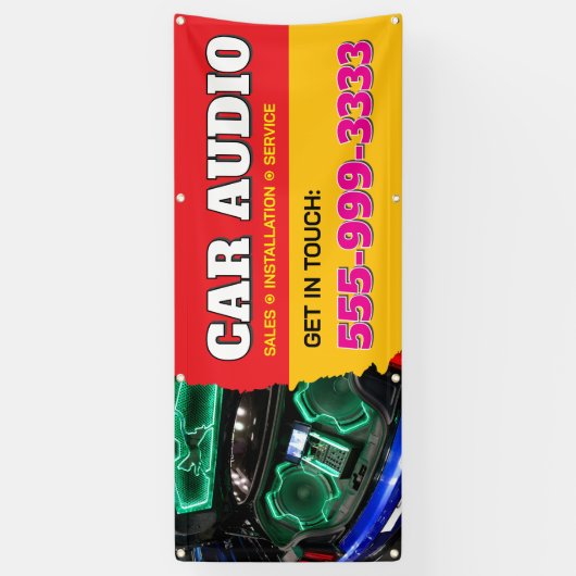 Auto Audio Custom Banner (Vertikal)
