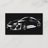 Auto-Audio und Sicherheitssysteme Visitenkarte (Rückseite)