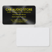 Auto-Audios-Visitenkarten Visitenkarte (Vorne/Hinten)