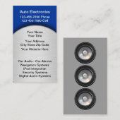 Auto-Audios-Visitenkarten Visitenkarte (Vorne/Hinten)