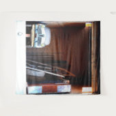 Auto auf dem Dachboden Wandteppich (Vorderseite (Horizontal))