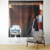 Auto auf dem Dachboden Wandteppich (Beispiel)