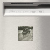 Auto auf der Straße Magnet (In Situ (Geschirrspüler))