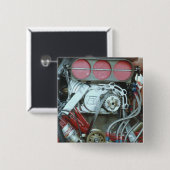 Auto aus dem Cajun National Button (Vorne & Hinten)