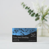 Auto-ausführliche Schilderung Visitenkarte (Stehend Vorderseite)