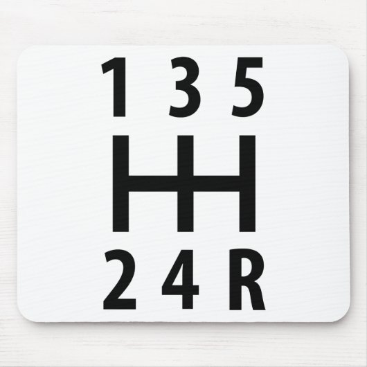 Auto-Auto-Gangschaltung 5 Mousepad (Vorne)