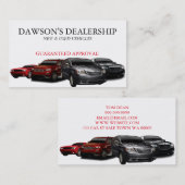 Auto, Auto, Händlerhandelskarte Visitenkarte (Vorne/Hinten)