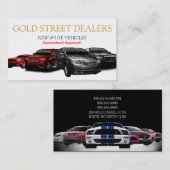 Auto, Auto, Händlerhandelskarte Visitenkarte (Vorne/Hinten)