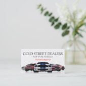 Auto, Auto, Händlerhandelskarte Visitenkarte (Stehend Vorderseite)