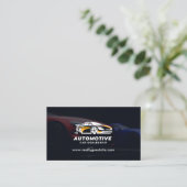 Auto, Auto, Händlerhandelskarte Visitenkarte (Stehend Vorderseite)