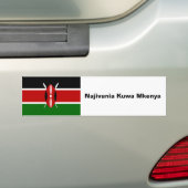 Auto-Autoaufkleber: stolz, Kenyan zu sein Autoaufkleber (Auf Auto)