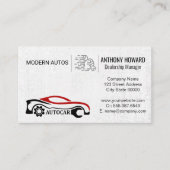 Auto | Autohandel | Autoteile Visitenkarte (Vorderseite)