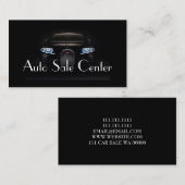 Auto-Autohändler Karosserie Werkstatt Visitenkarte (Vorne/Hinten)