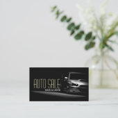 Auto-Autohändler Karosserie Werkstatt Visitenkarte (Stehend Vorderseite)