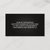 Auto | Autoteile Visitenkarte (Rückseite)