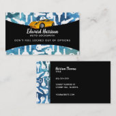 Auto-Bauschlosser-Geschäfts-Karten Visitenkarte (Vorne/Hinten)