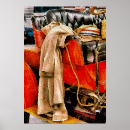 Auto - Bereit für den Tag Poster (Vorne)