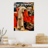Auto - Bereit für den Tag Poster (Küche)