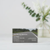 Auto-bewegliche Dienstleistungen Visitenkarte (Stehend Vorderseite)
