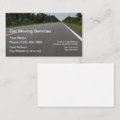 Auto-bewegliche Dienstleistungen Visitenkarte (Vorne/Hinten)