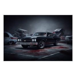 Auto-Black-Poster 02 Poster