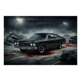 Auto-Black-Poster 03 Poster