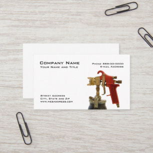Auto Body Business Card Visitenkarte